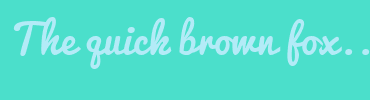 Image with Font Color B3EBF7 and Background Color 4BDFCB